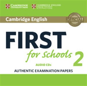 Bild von Cambridge English First for Schools 2 2CD