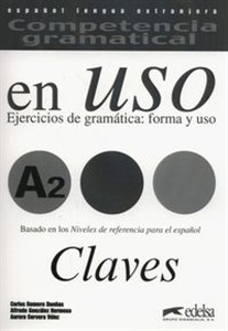 Bild von Competencia gramatical en Uso Nivel A2 Claves