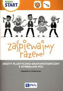 Bild von Pewny start Zaśpiewajmy razem Zeszyt plastyczno-grafomotoryczny z symbolami PCS