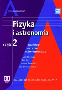 Obrazek Fizyka i astronomia Część 2 Podręcznik z płytą CD Liceum Zakres rozszerzony