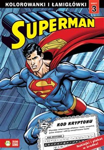 Obrazek Superman Kolorowanki i łamigłówki Część 3
