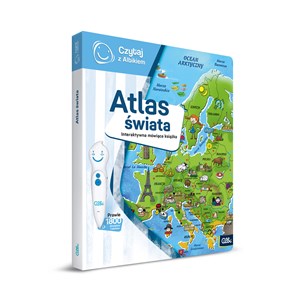 Obrazek Czytaj z Albikiem Atlas Świat