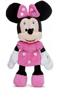 Obrazek Disney Minnie maskotka pluszowa róż 35cm