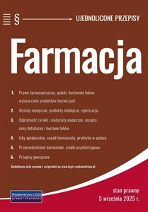 Bild von Farmacja - ujednolicone przepisy
