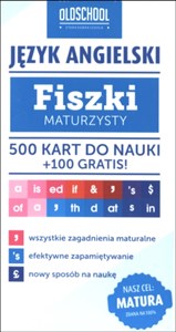 Obrazek Język angielski Fiszki maturzysty. 500 kart do nauki + 100 gratis Cel: MATURA