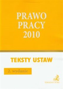 Bild von Prawo pracy 2010 Teksty ustaw i rozporządzeń