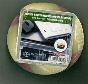 Bild von Kostka papierowa kolorowa 70x70x35 mm kręcona