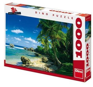 Obrazek Puzzle 1000 Palmy na plaży DINO