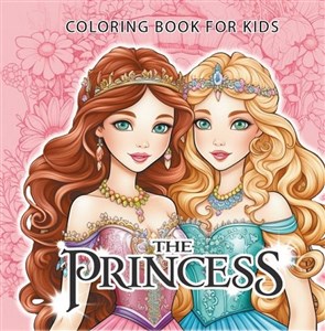 Obrazek Kolorowanka usztywniana The Princess Księżniczki różowa