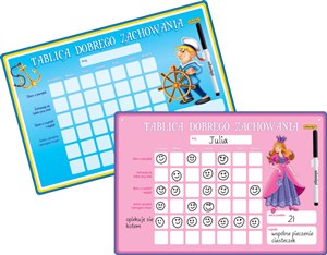 Bild von Tablica dobrego zachowania niebieska