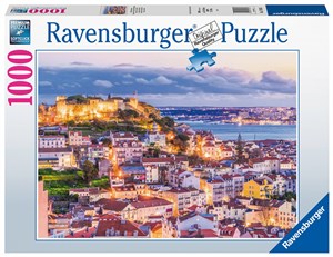Bild von Puzzle 2D 1000 Vista su Lisbona  17183