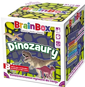 Obrazek Gra BrainBox Dinozaury