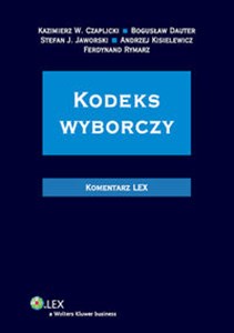 Obrazek Kodeks wyborczy Komentarz