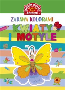 Bild von Zabawa kolorami Kwiaty i motyle