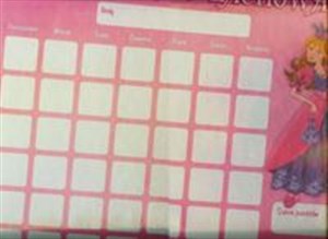 Bild von Tablica dobrego zachowania różowa