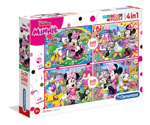 Obrazek Puzzle Minnie Happy Helpers 2x20+2x60