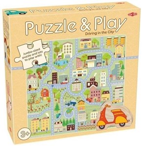 Obrazek Moje pierwsze puzzle i zabawa: Miejska przygoda
