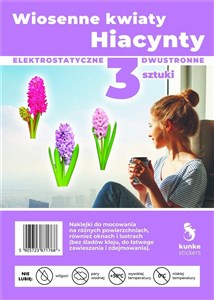 Obrazek Wiosenne kwiaty Hiacynty 3szt