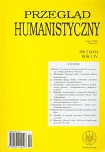 Bild von Przegląd humanistyczny 2/2010