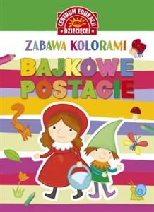 Obrazek Zabawa kolorami Bajkowe postacie