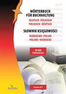 Obrazek Słownik księgowości niemiecko-polski polsko-niemiecki Wörterbuch für Buchhaltung Deutsch-Polnisch Polnisch-Deutsch