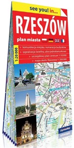 Obrazek Rzeszów plan miasta 1:20 000
