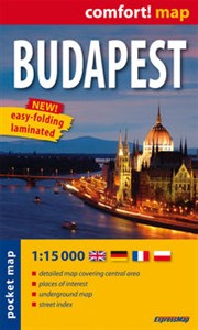 Bild von Budapest pocket map 1:15 000