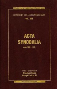Obrazek Acta synodalia ann 506-553 Tom 8