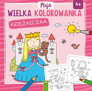 Obrazek Moja wielka kolorowanka. Księżniczka