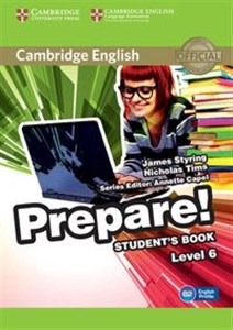 Bild von Cambridge English Prepare! 6 Student's Book