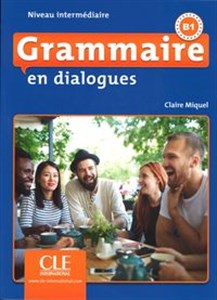 Bild von Grammaire en dialogues Niveau intermediaire B1 + CD MP3