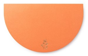 Bild von Półokrągły notatnik na biurko - Mushroom