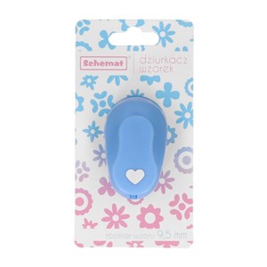 Obrazek Dziurkacz ozdobny 9,5mm serce MIX