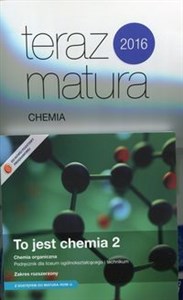 Bild von To jest chemia 2 Chemia organiczna Podręcznik Zakres rozszerzony / Teraz matura 2016 Chemia Zadania i arkusze maturalne Szkoła ponadgimnazjalna