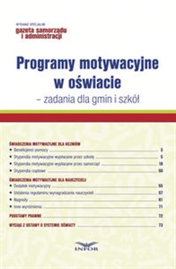 Bild von Programy motywacyjne w oświacie zadania dla gmin i szkół