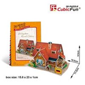 Obrazek Puzzle 3D Domki świata Niemcy Rural Cabins
