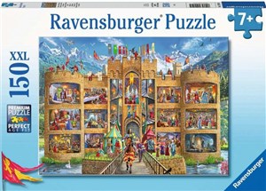 Obrazek Puzzle 2D 150 Widok na zamek rycerski XXL 12919