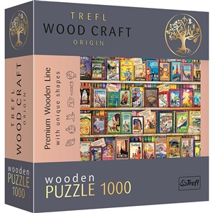 Obrazek Puzzle 1000 drewniane Przewodniki po świecie 20176