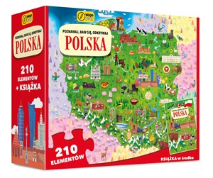 Bild von Poznawaj baw się odkrywaj Polska Puzzle+książka