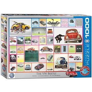 Obrazek Puzzle 1000 The VW Beetle 6000-0800