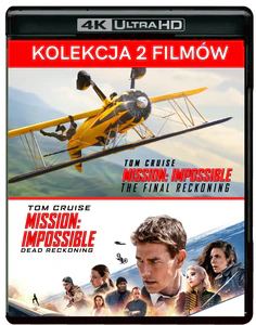 Obrazek Mission: Impossible - Dead Reckoning/ Final Reckoning - Kolekcja 2 filmów (4 Blu-ray 4K)