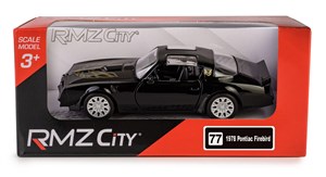 Obrazek RMZ City Pontiac Firebird 1978 czarny w skali 1:40