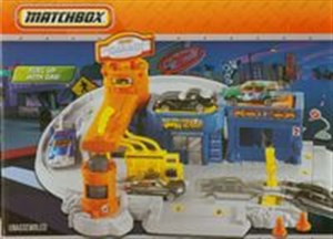 Obrazek Matchbox Myjnia samochodowa + 5 autek