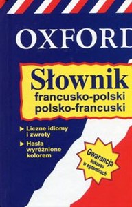 Obrazek Słownik francusko-polski Oxford nowy
