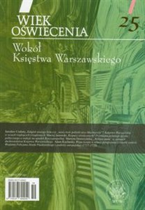 Bild von Wiek Oświecenia Tom 25 Wokół Księstwa Warszawskiego