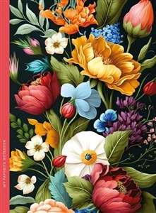 Obrazek Notatnik ozdobny 143x200/48K kratka TW Flora FRESH