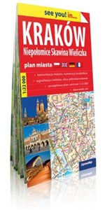 Bild von Kraków Niepołomice Skawina Wieliczka see you! in... papierowy plan miasta 1:22 tysięcy