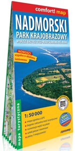 Obrazek Nadmorski Park Krajobrazowy laminowana mapa turystyczna 1:50 000