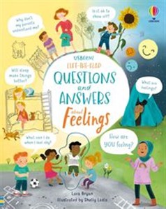 Obrazek Lift-the-Flap Questions and Answers About Feelings