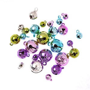 Bild von Dzwoneczki metalowe pastel 26szt